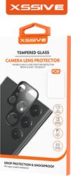 Xssive Tempered Glass Camera Lens Samsung Galaxy S22/S22 Plus - Zwart