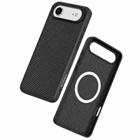 Xssive TPU Back Case Carbon for Magsafe iPhone 17 Air - Black