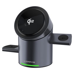 Xssive 3in1 Magnetic QI2 Wireless Charger XSS-STAND13