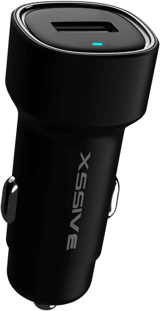 Xssive 18W QC3.0 USB Fast Car Charger XSS-CC39 - Black