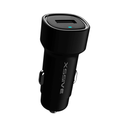 Xssive 18W QC3.0 USB Fast Car Charger XSS-CC39 - Zwart