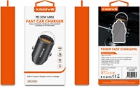 Xssive 30W PD Mini Fast Car Charger XSS-CC43N-3