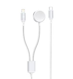 Xssive 2in1 Charging Cable for iPhone/iWatch XSS-WATCH2IN1CC