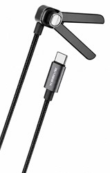 Xssive 30W Charging USB-C to 8-Pin Cable with Stand XSS-STCL-1M