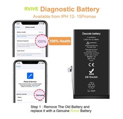 Rvive Geniune Battery - iPhone 14 - 3279mAh