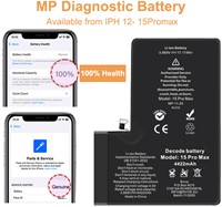 MP Decode Batterij - iPhone 15 Pro Max - 4422mAh
