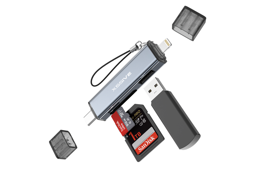 Xssive USB2.0 Card Reader XSS-OTG18-3