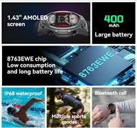 Xssive Smart Watch XSS-SW13 - Black-3