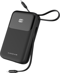 Xssive 30W Powerbank Fast Charge incl. Cable 20000mAh XSS-PB50B - Black