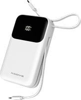 Xssive 30W Powerbank Fast Charge incl. Cable 20000mAh XSS-PB50W - White