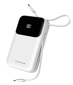 30W Powerbank Fast Charge incl. Cable 20000mAh XSS-PB50W - Wit