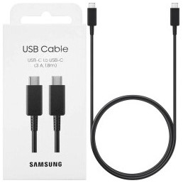 Samsung EP-DX310 3A Type-C to Type-C Cable - 1.8m - Black