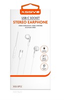 Xssive Stereo Headphones Type-C XSS-EP12 - Wit-2