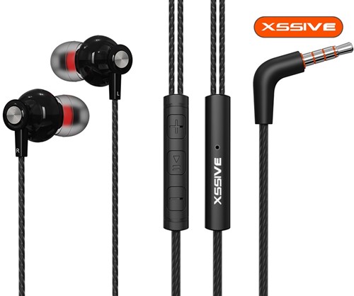 Xssive Stereo Headphones 3.5mm XSS-EP23 - Zwart