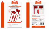 Xssive 8-Pin In-Ear Stereo Earphones for iPhone XSS-EP26R - Rood-2