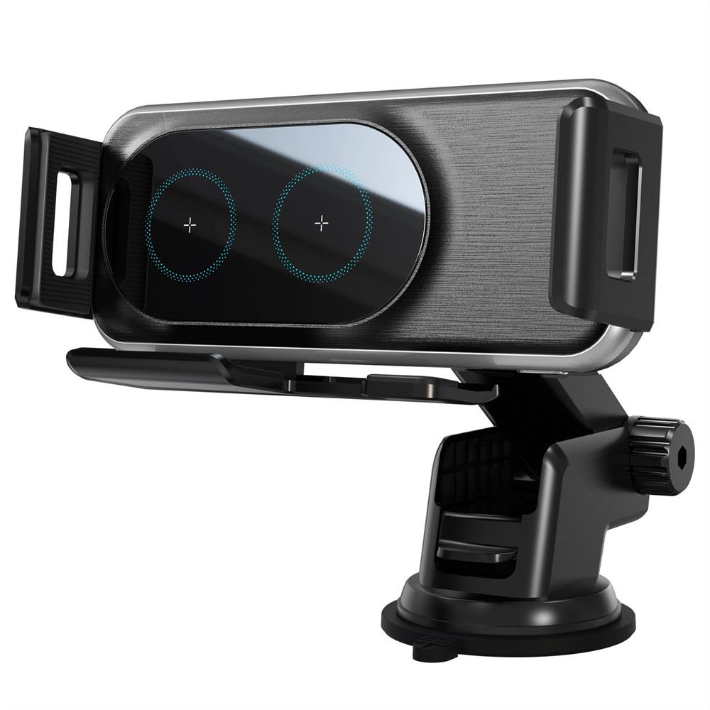 Xssive Auto Clamping Mount Holder with Wireless Charger 15W XSS-CH103