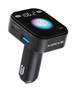 Xssive 45W Wireless FM Carkit+ Music Player XSS-FM16