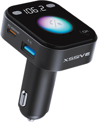 Xssive 45W Wireless FM Carkit+ Music Player XSS-FM16