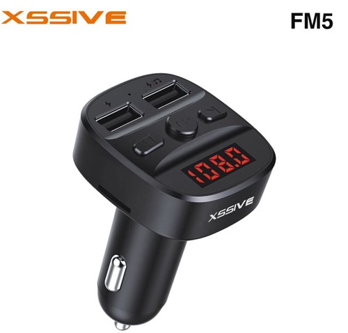 Xssive Car MP3 Charger FM Transmitter FM5