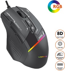 Xssive Wired Gaming Mouse XSS-GMS01