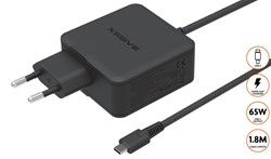 Xssive 65W GAN Super Fast Charging XSS-65W 1.8MB - Zwart