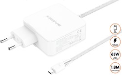 Xssive 65W GAN Super Fast Charging XSS-65W 1.8MB - White