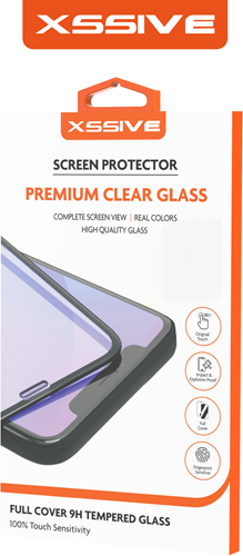 Xssive GoldLine Tempered Glass Galaxy A15 4G/5G - Zwart