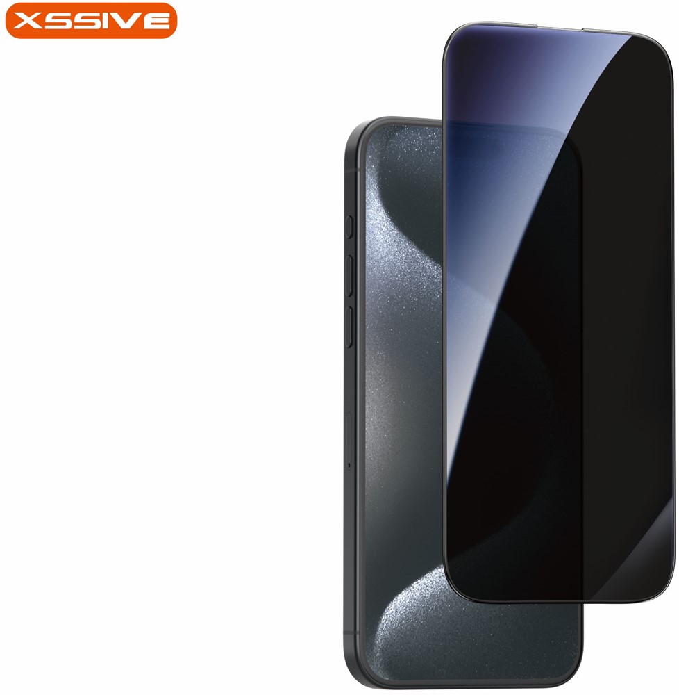 Xssive 10-Pack Goldline Privacy Tempered Glass iPhone 18 Pro Max - Black-2