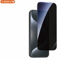 Xssive 10-Pack Goldline Privacy Tempered Glass iPhone 18 Pro Max - Black-2