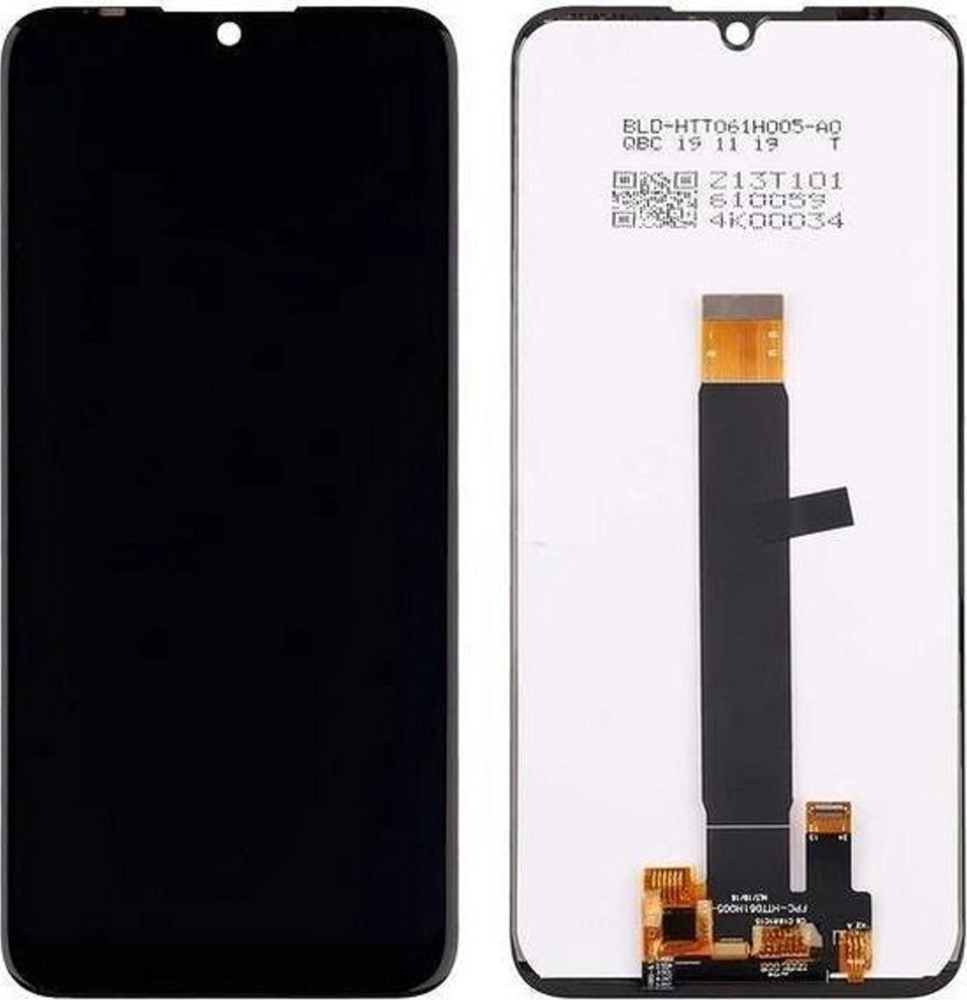 Moto E6 Plus - LCD Display Complete - Black