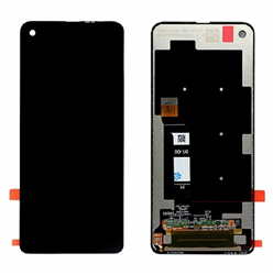 Moto One Vision - LCD Display Complete - Black