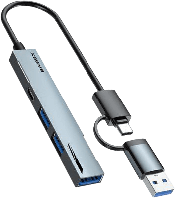 Xssive 5in1 USB Hub to USB-C+A XSS-HUB13