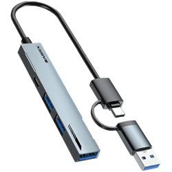 Xssive 5in1 USB Hub to USB-C+A XSS-HUB13
