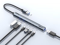 Xssive 7in1 USB Hub to USB-A XSS-HUB14-2