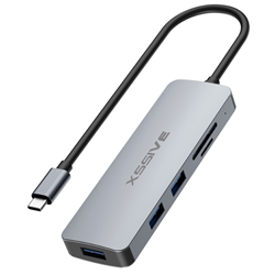 Xssive 5in1 USB Hub to USB-C XSS-HUB5