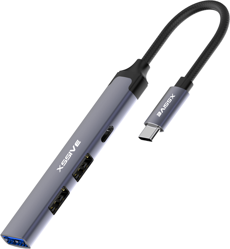Xssive 4in1 USB -C Adapter XSS-HUB9