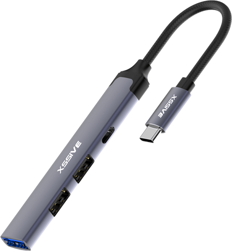 Xssive 4in1 USB -C Adapter XSS-HUB9