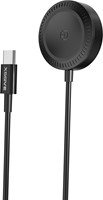 Xssive Magnetic Charging Cable for iWatch & Samsung Watch XSS-WATCH4B 2IN1 - Zwart