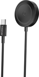 Xssive Magnetic Charging Cable for iWatch & Samsung Watch XSS-WATCH4B 2IN1 - Black