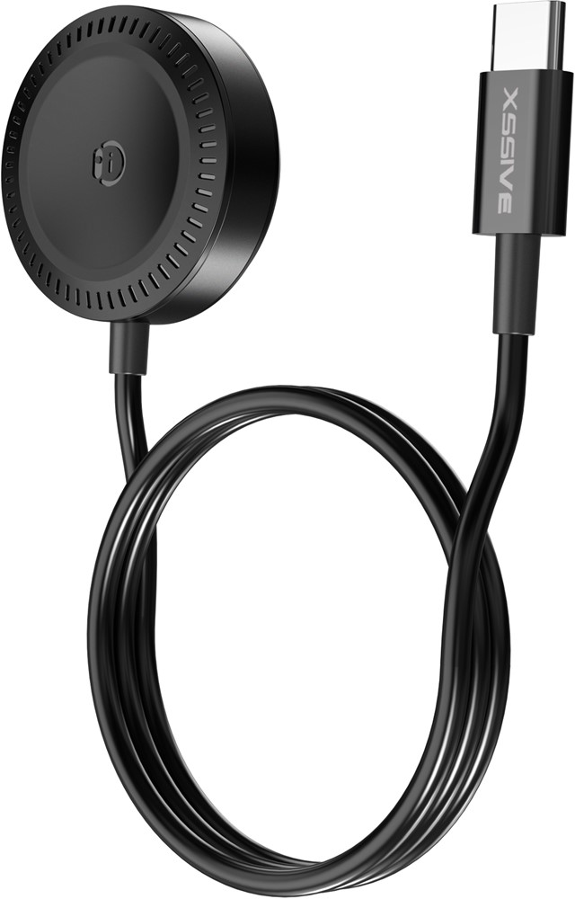 Xssive Magnetic Charging Cable for iWatch & Samsung Watch XSS-WATCH4B 2IN1 - Zwart-2