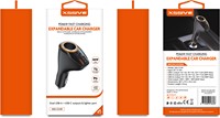 Xssive PD66W Expandable Fast Car Charger XSS-CC49-2