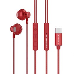 Xssive Stereo Headphones Type-C XSS-EP18R - Rood