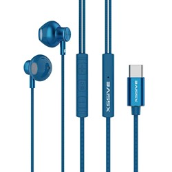 Xssive Stereo Headphones Type-C XSS-EP18BL - Blauw