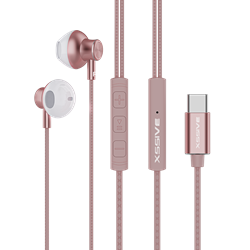 Xssive Stereo Headphones Type-C XSS-EP18P - Pink