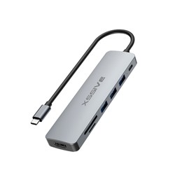 Xssive 7in1 USB Hub to USB-C XSS-HUB7