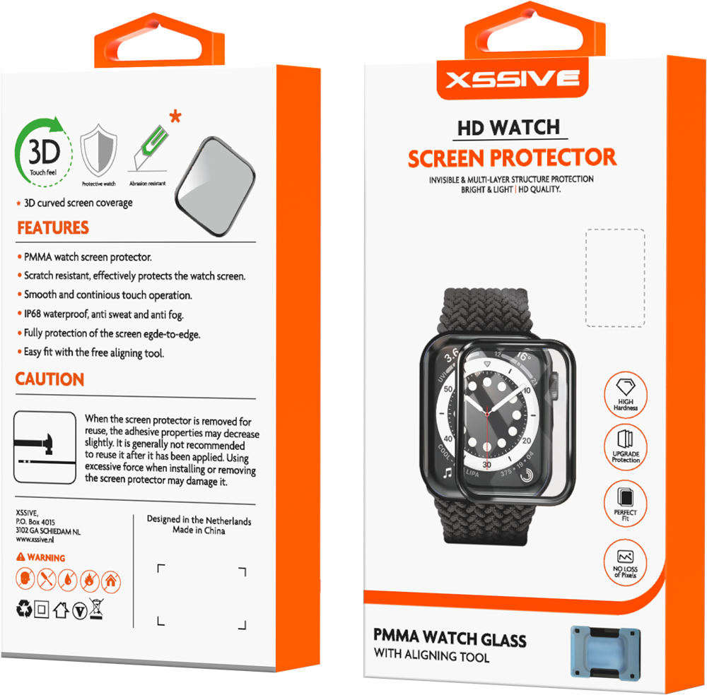 Xssive PMMA Watch Glass for Apple iWatch Ultra2 49mm-2