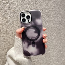 Xssive Tri-Color Back Case voor Magsafe iPhone 14 Plus - Zwart