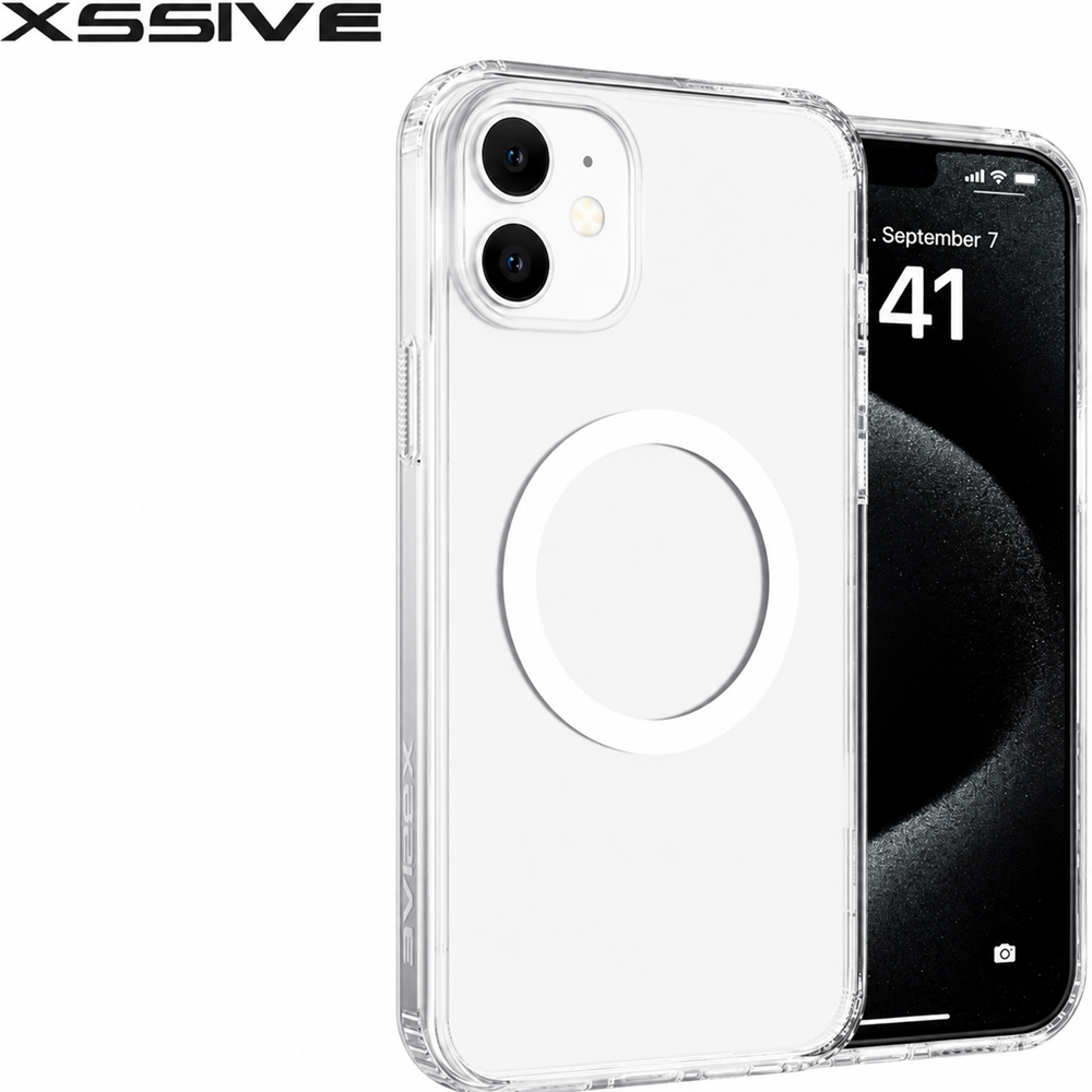 Xssive TPU Back Cover voor Magsafe iPhone 11 - Clear
