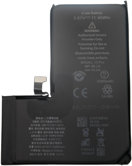 MP Battery iPhone 13 Pro - 3095mAh