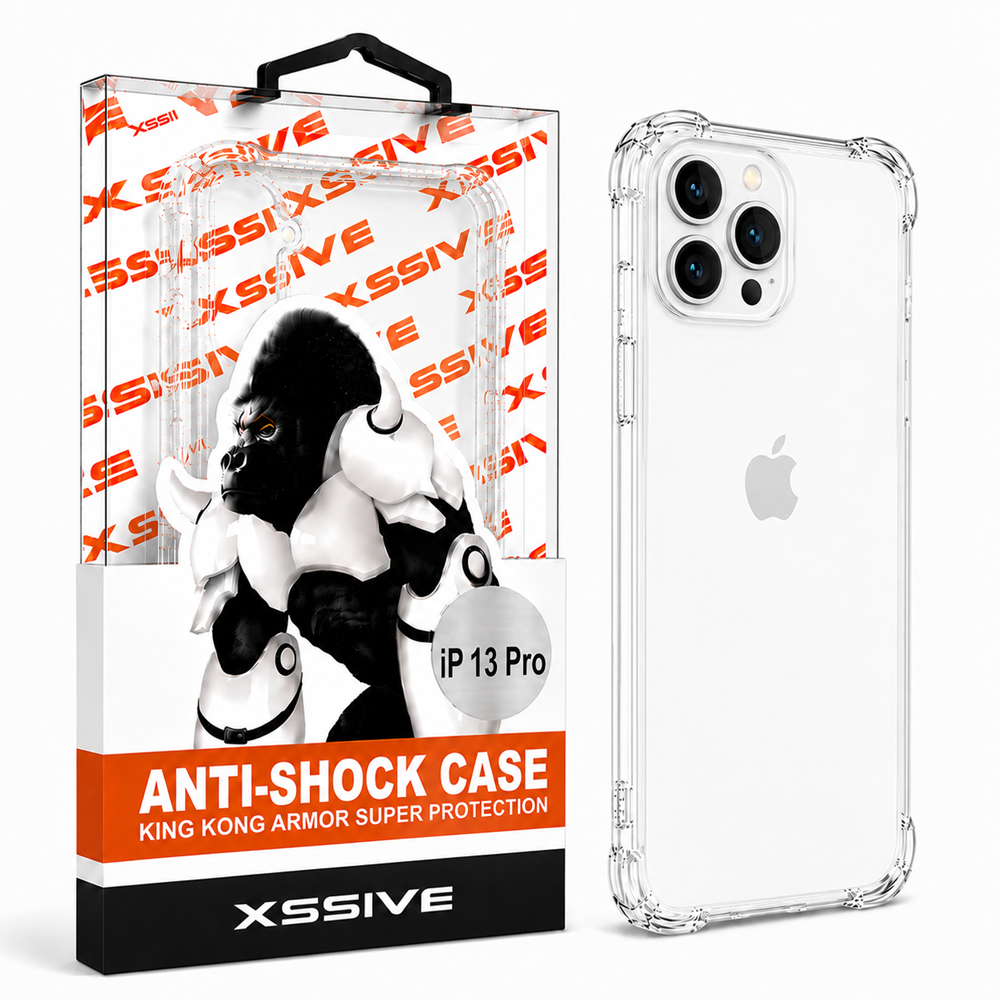 Xssive Anti Shock Back Cover Apple iPhone 13 Pro - Clear